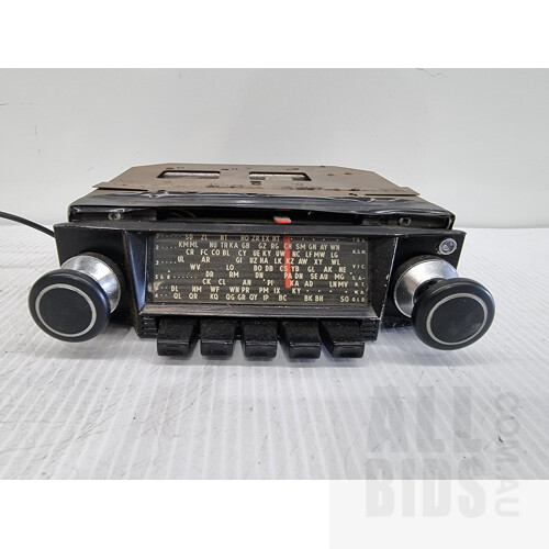 Vintage Car Radio - Possibly 1960's Holden