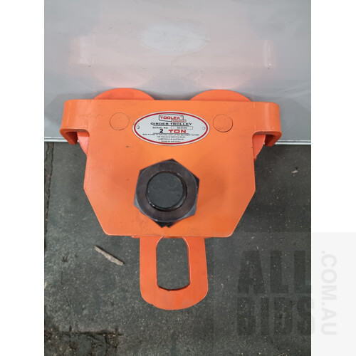 Toolex Industrial 2T Girder Trolley
