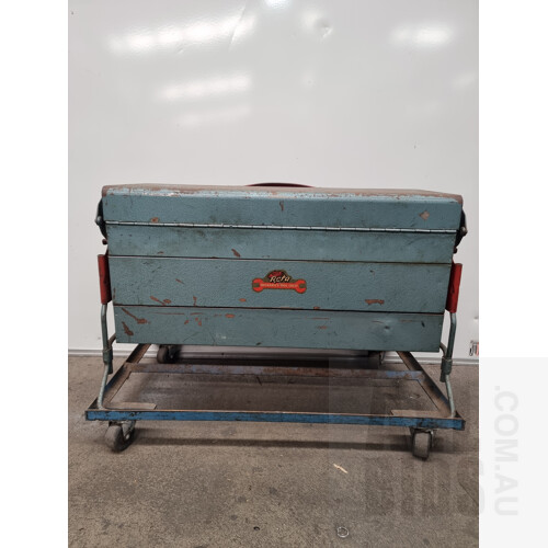 Vintage Rota Cantilever Workshop Toolbox
