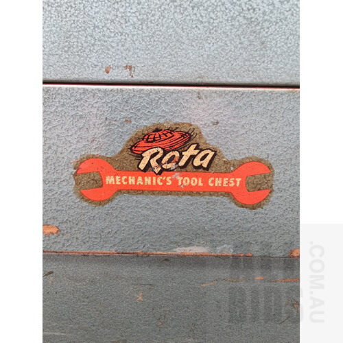 Vintage Rota Cantilever Workshop Toolbox