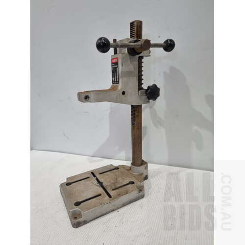 Workshop Tools - Drill Press, Hydraulic Ram and Grease Gun