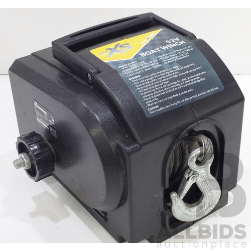 Auto XS 12 Volt Boat Winch