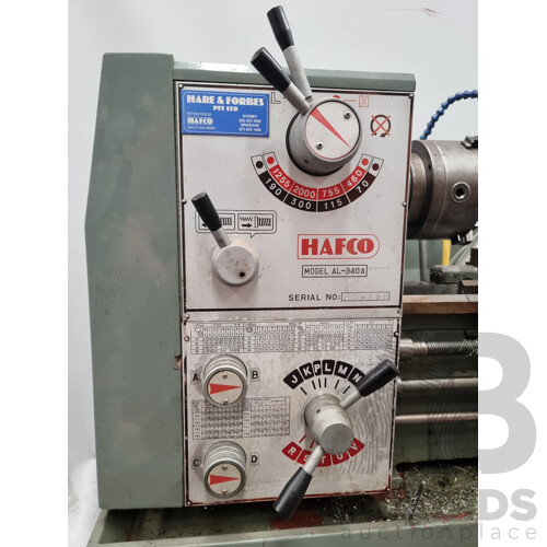 HAFCO AL-34A Metal Lathe