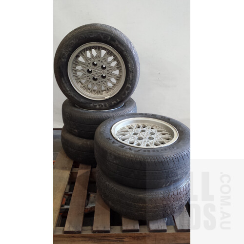 15 Inch Alloy Wheels - Set of Five - Ford Fairmont/Fairlane