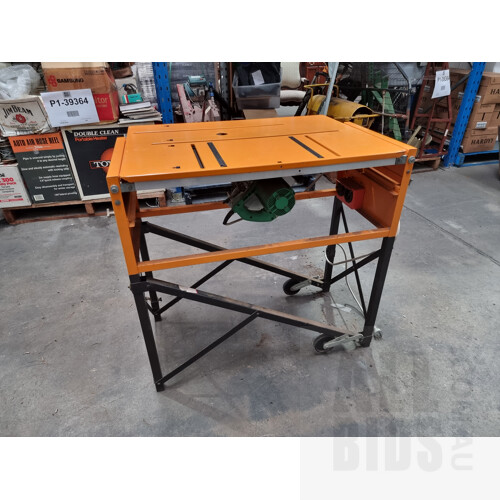 Triton Mk3 Work Bench With Hitachi 235mm Circular Saw