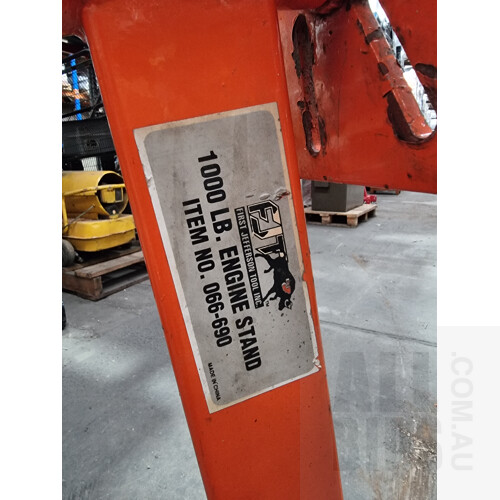 First Jefferson Tool Inc. Engine Stand - 1000lb