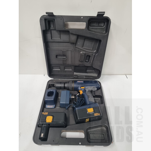 GMC Cordless 18V Variable Speed Drill Kit