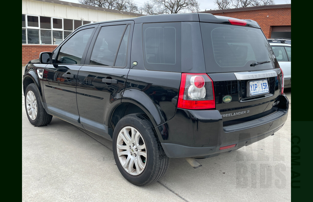 6/2009 Land Rover Freelander 2 HSE (4x4) LF MY09 4d Wagon Black 2.2L