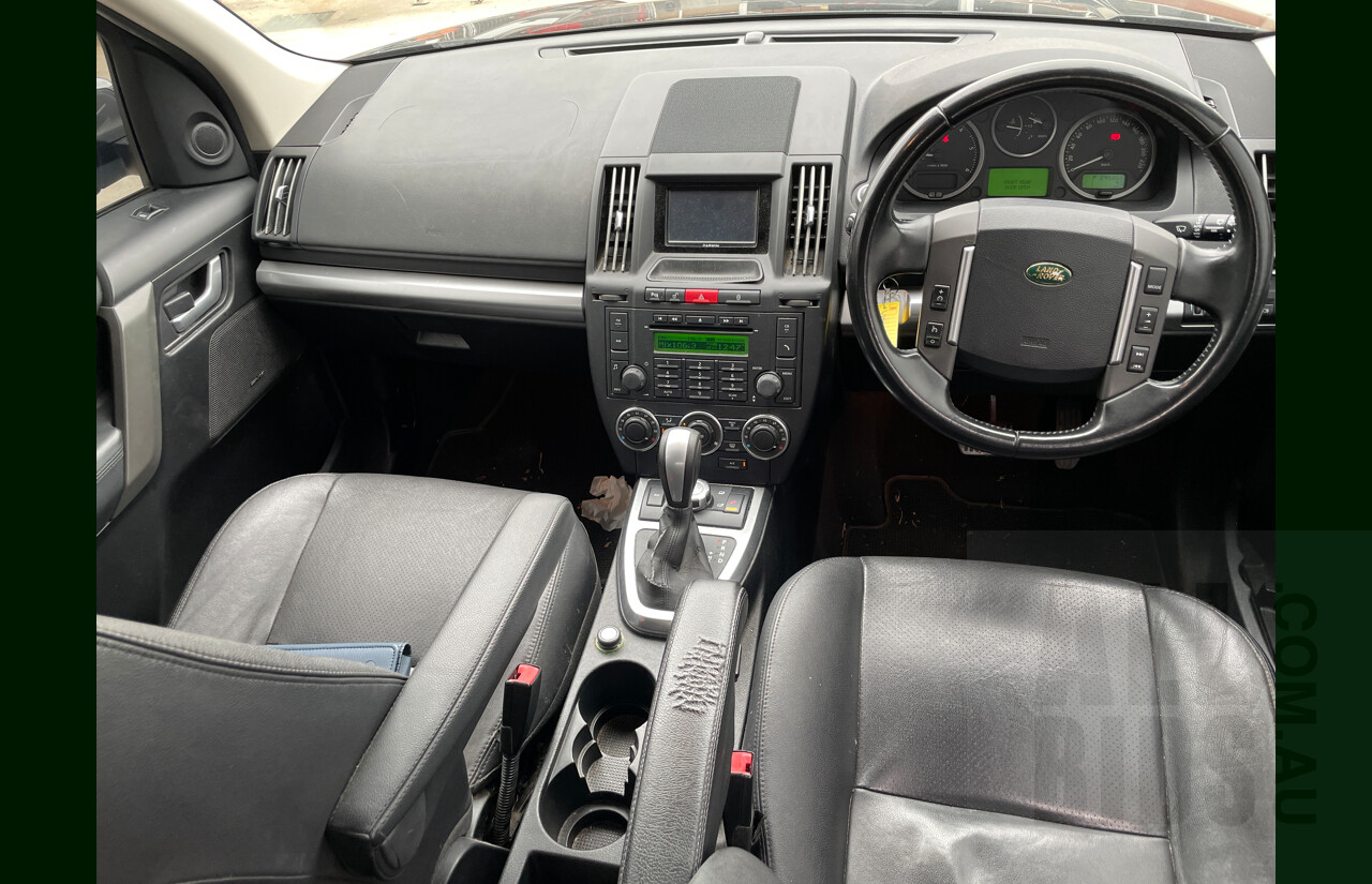 6/2009 Land Rover Freelander 2 HSE (4x4) LF MY09 4d Wagon Black 2.2L