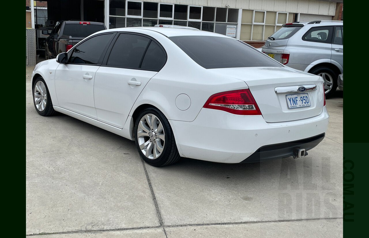 6/2012 Ford Falcon XT FG MK2 4d Sedan White 4.0L