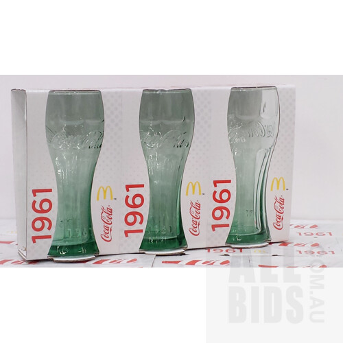 McDonald's 2015 Collection Coke Glass Sets(1961) - Lot of 21