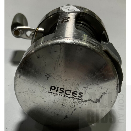 Collection of Three Fishing Reels Including Jarvis Walker, Daiwa Graphite and Pisces 200