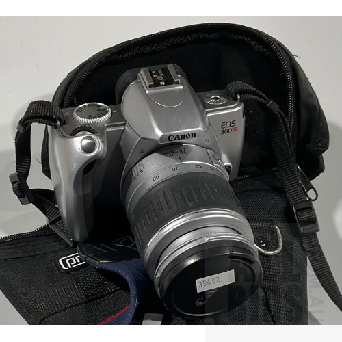 Canon Eos300v Still Film Camera in Soft Premier Zip Up Case