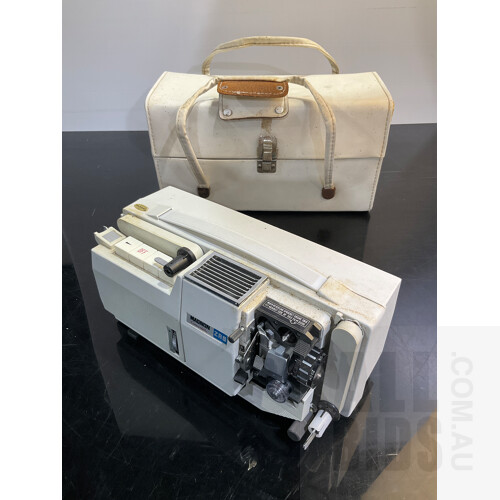 Magnon Convertible ZRS Film Projector With Carry Case