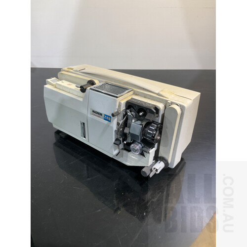 Magnon Convertible ZRS Film Projector With Carry Case