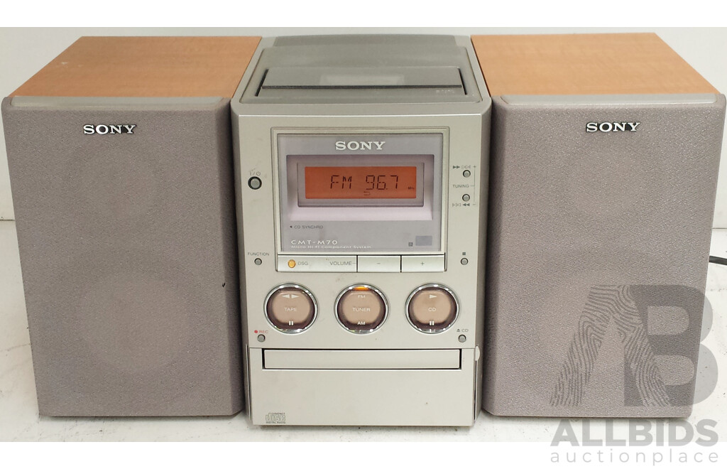 Sony CMT-M70 Mini Hi-Fi System