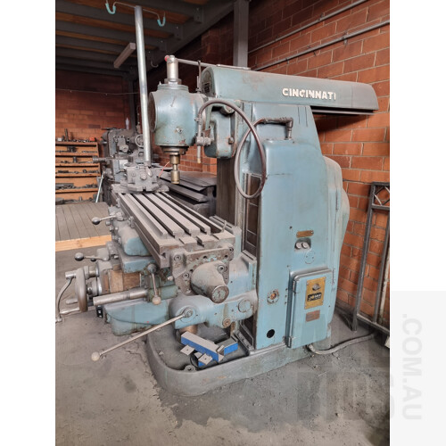 Cincinnati Industrial Milling Machine - Model No.2MI