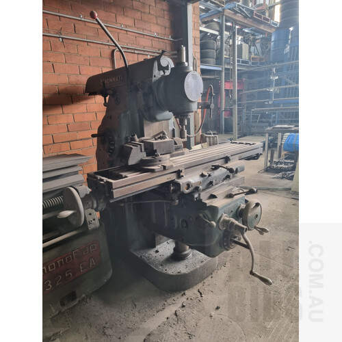 Cincinnati Industrial Milling Machine - Model No.2MI