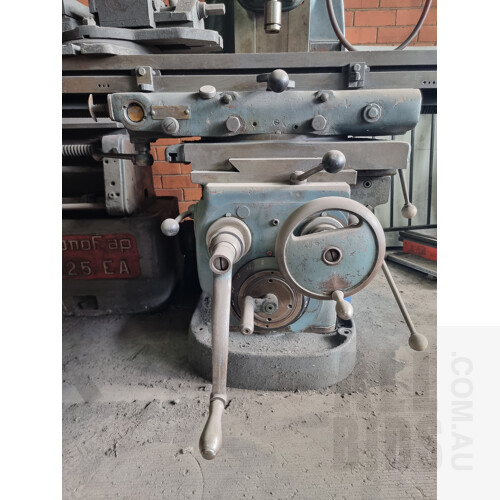Cincinnati Industrial Milling Machine - Model No.2MI