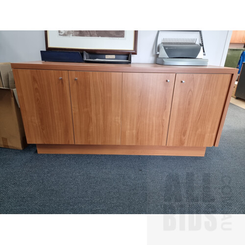 Office Furniture Package - Desk, Shelving Unit and Credenza