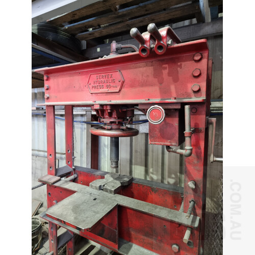 Servex Hydraulic Press - 60 Tons