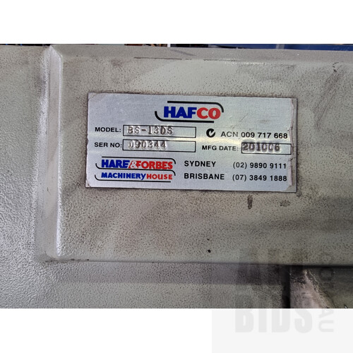 Hafco Industrial Bandsaw - BS13DS