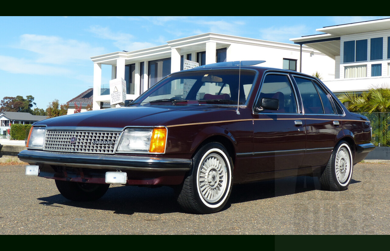 5/1981 Holden Commodore SL/E VC 4d Sedan Dark Carmine Metallic 4.2L V8