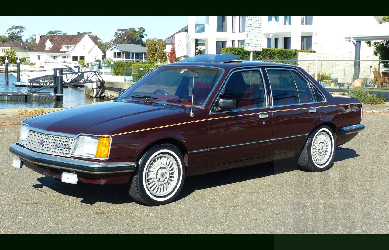 5/1981 Holden Commodore SL/E VC 4d Sedan Dark Carmine Metallic 4.2L V8