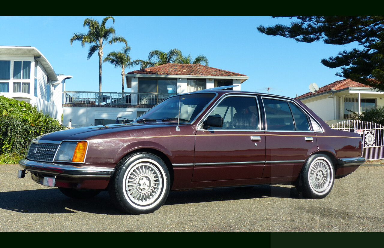 5/1981 Holden Commodore SL/E VC 4d Sedan Dark Carmine Metallic 4.2L V8
