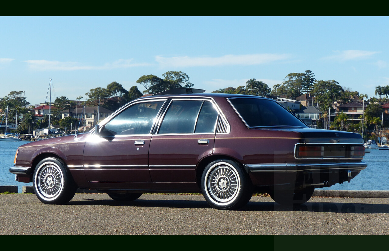 5/1981 Holden Commodore SL/E VC 4d Sedan Dark Carmine Metallic 4.2L V8