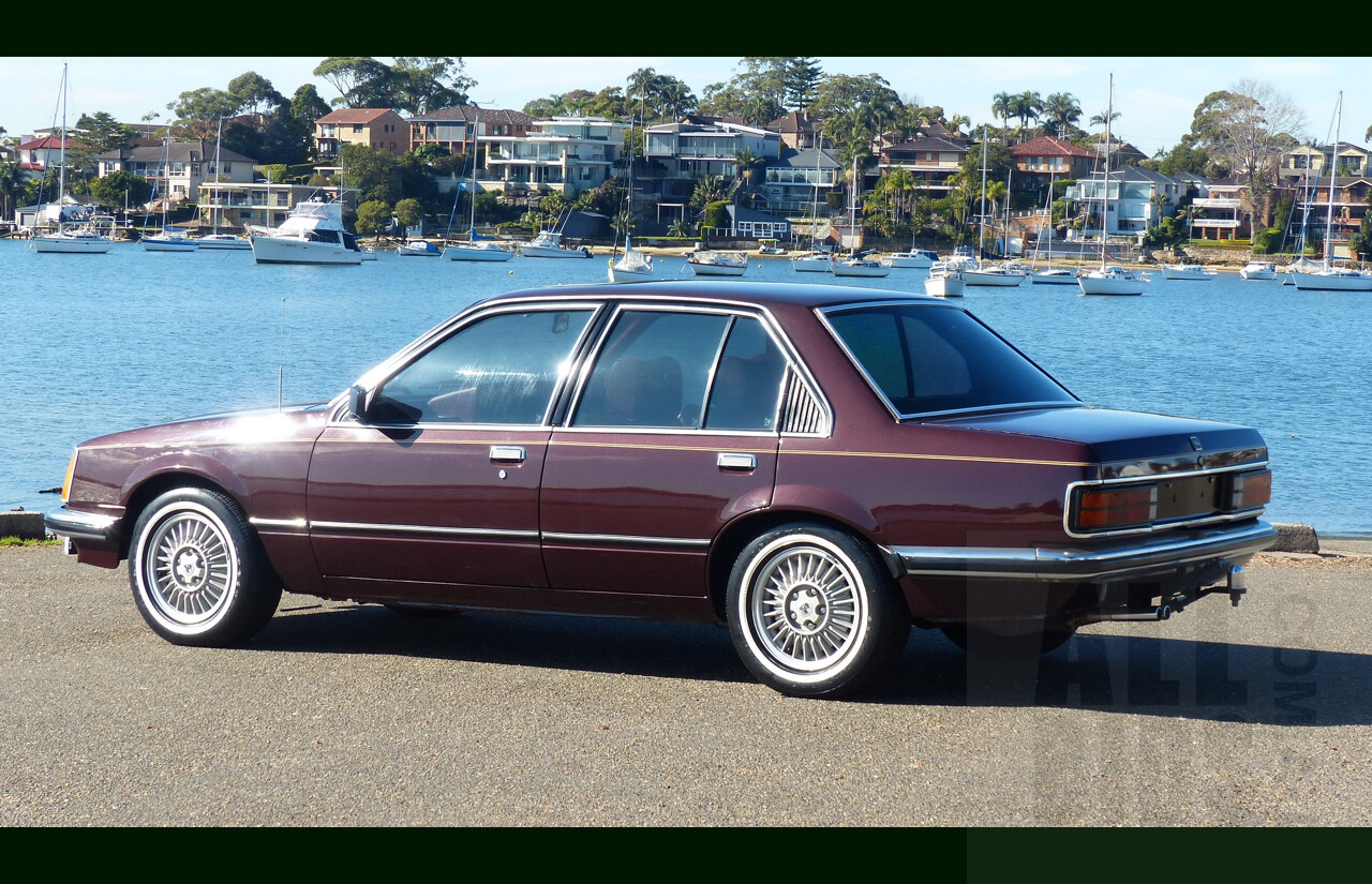 5/1981 Holden Commodore SL/E VC 4d Sedan Dark Carmine Metallic 4.2L V8