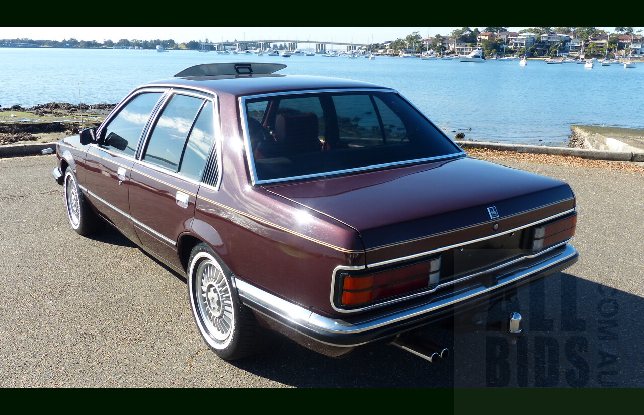 5/1981 Holden Commodore SL/E VC 4d Sedan Dark Carmine Metallic 4.2L V8