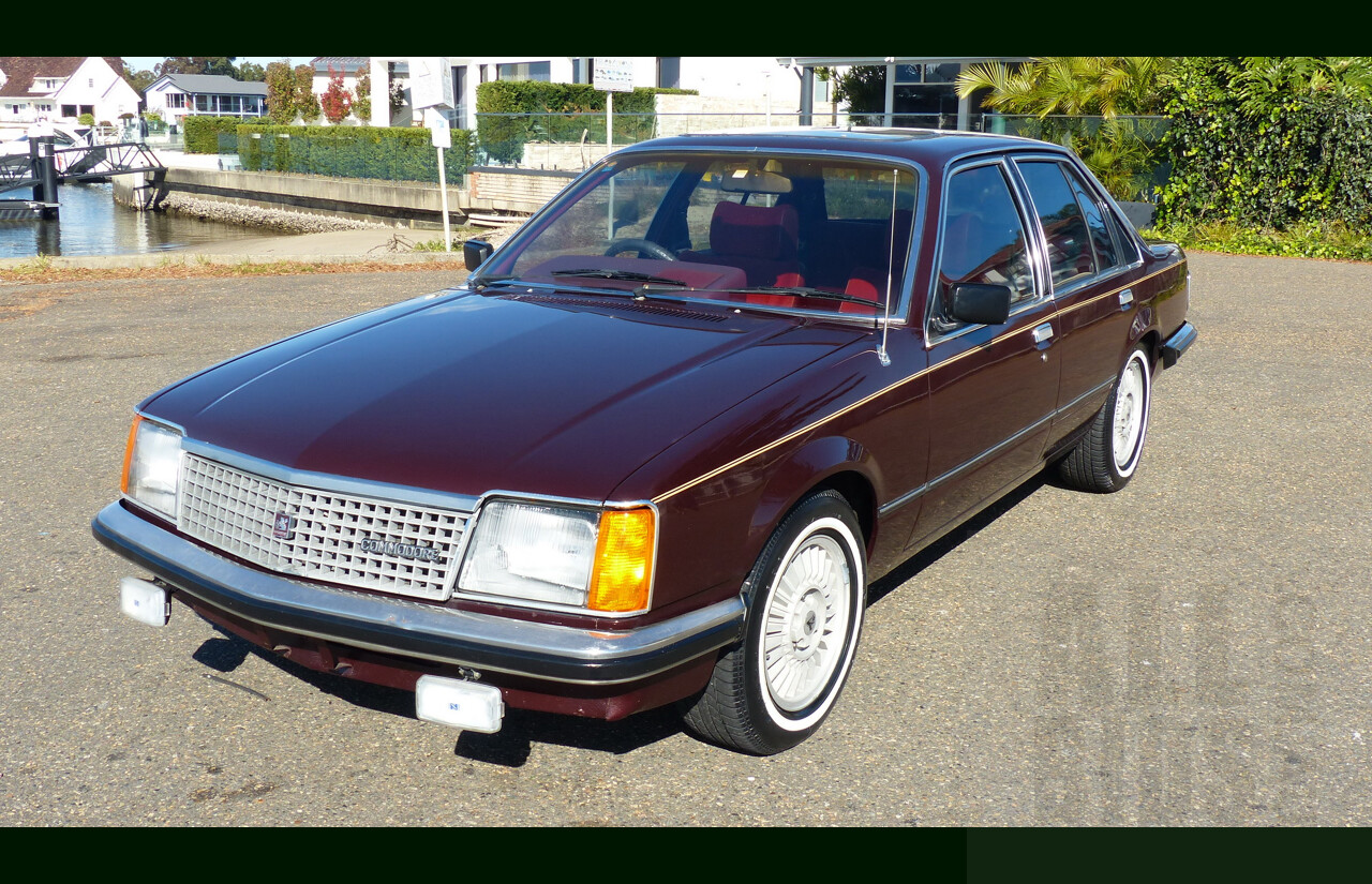 5/1981 Holden Commodore SL/E VC 4d Sedan Dark Carmine Metallic 4.2L V8