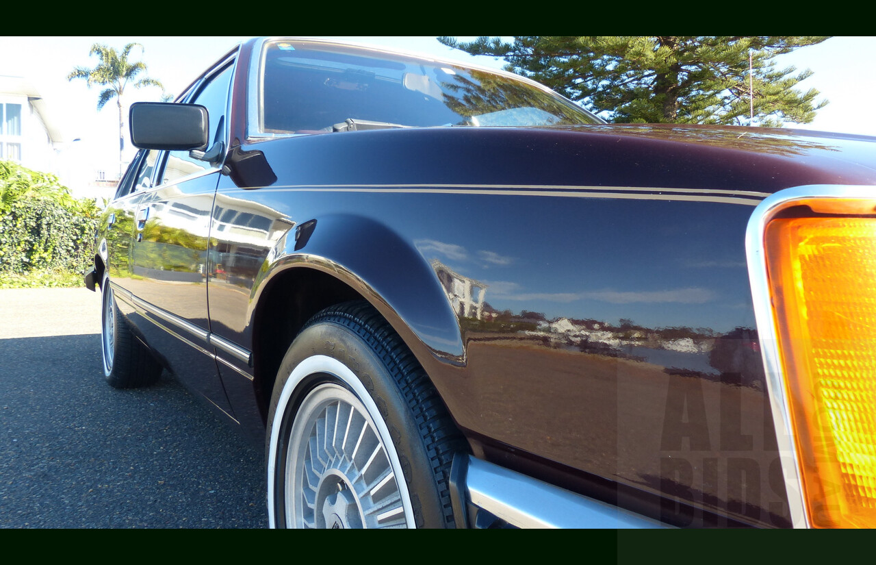 5/1981 Holden Commodore SL/E VC 4d Sedan Dark Carmine Metallic 4.2L V8