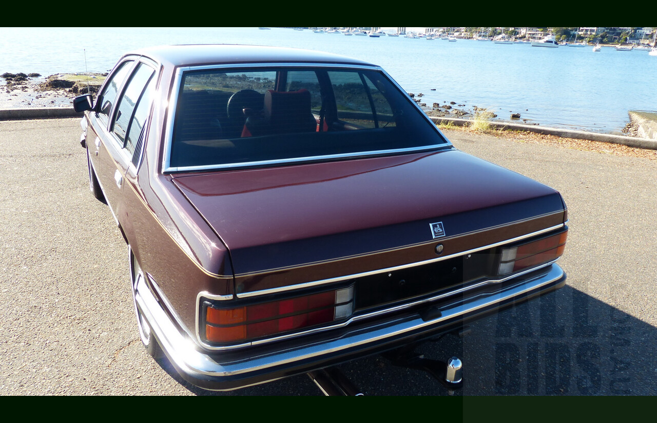 5/1981 Holden Commodore SL/E VC 4d Sedan Dark Carmine Metallic 4.2L V8