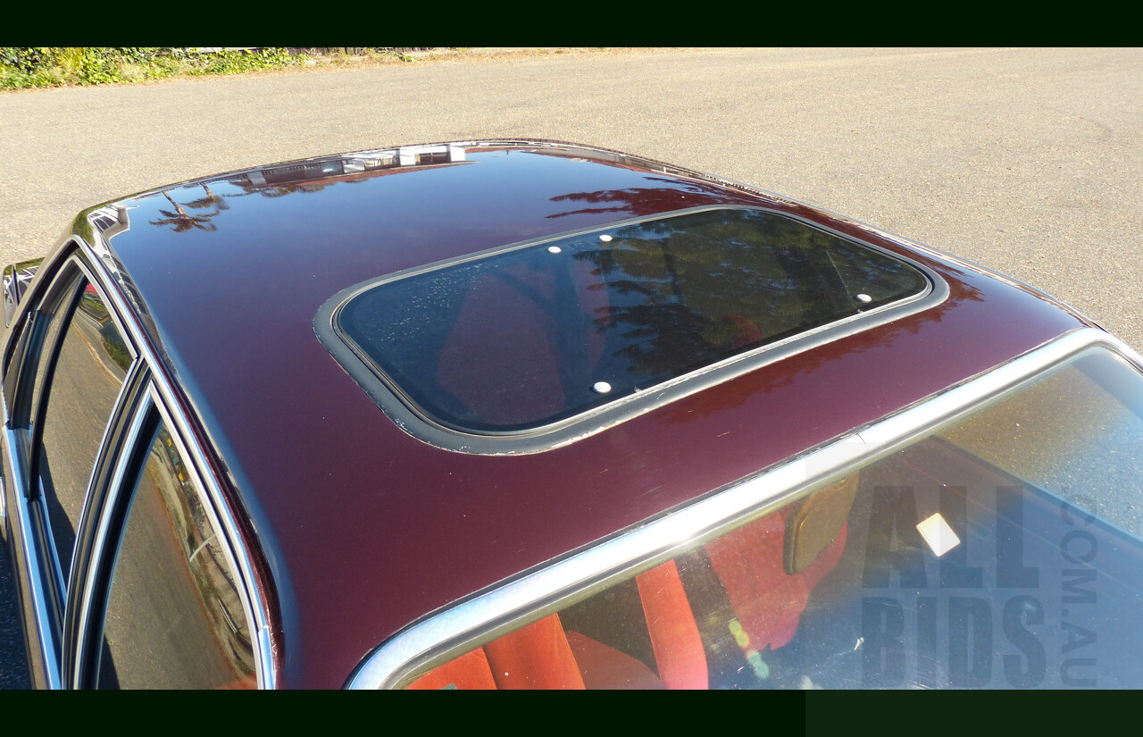 5/1981 Holden Commodore SL/E VC 4d Sedan Dark Carmine Metallic 4.2L V8