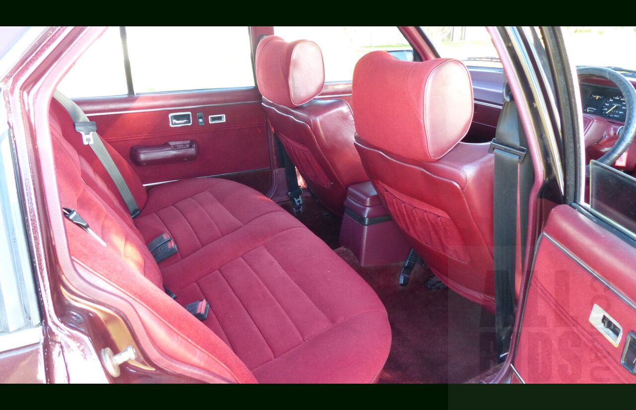5/1981 Holden Commodore SL/E VC 4d Sedan Dark Carmine Metallic 4.2L V8