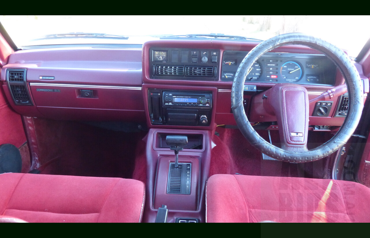 5/1981 Holden Commodore SL/E VC 4d Sedan Dark Carmine Metallic 4.2L V8