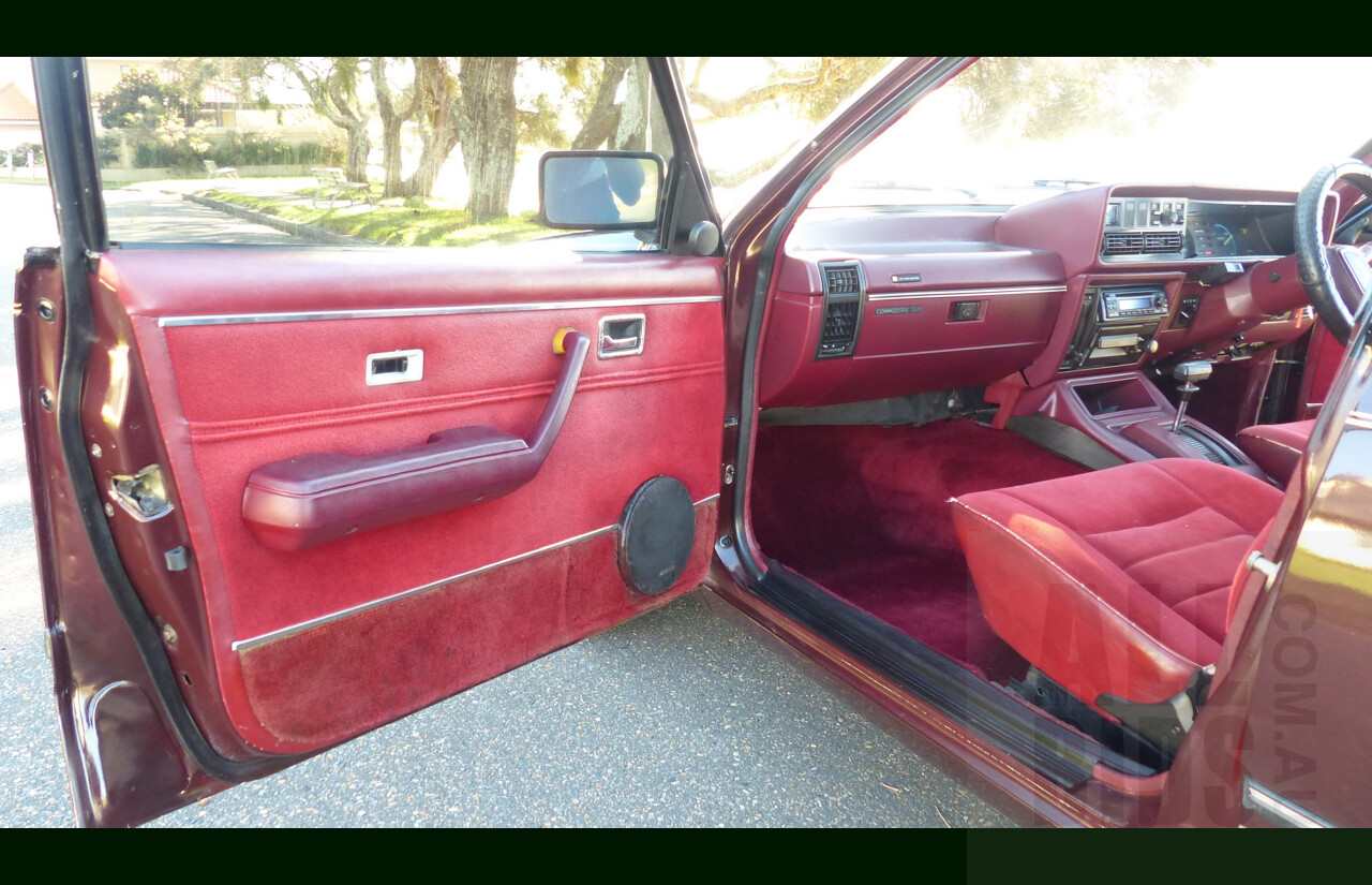 5/1981 Holden Commodore SL/E VC 4d Sedan Dark Carmine Metallic 4.2L V8