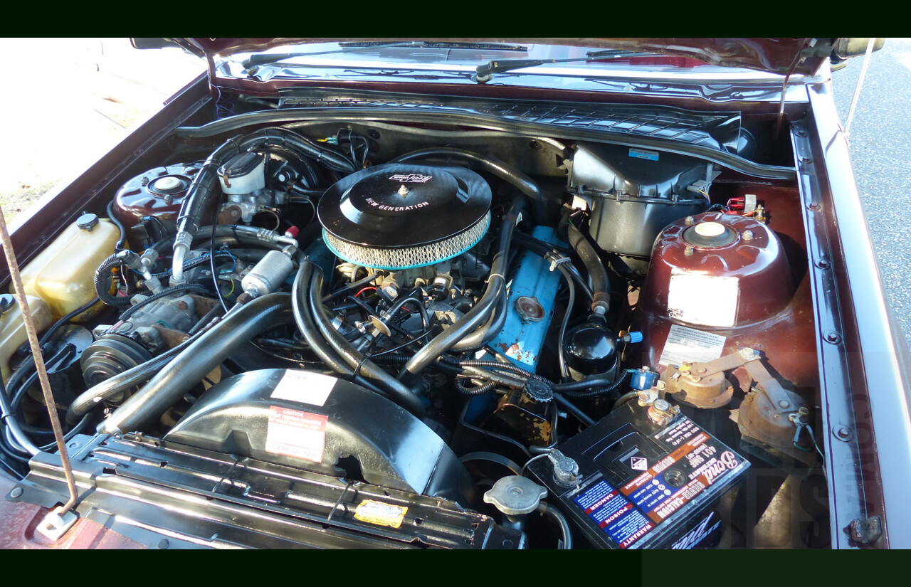 5/1981 Holden Commodore SL/E VC 4d Sedan Dark Carmine Metallic 4.2L V8
