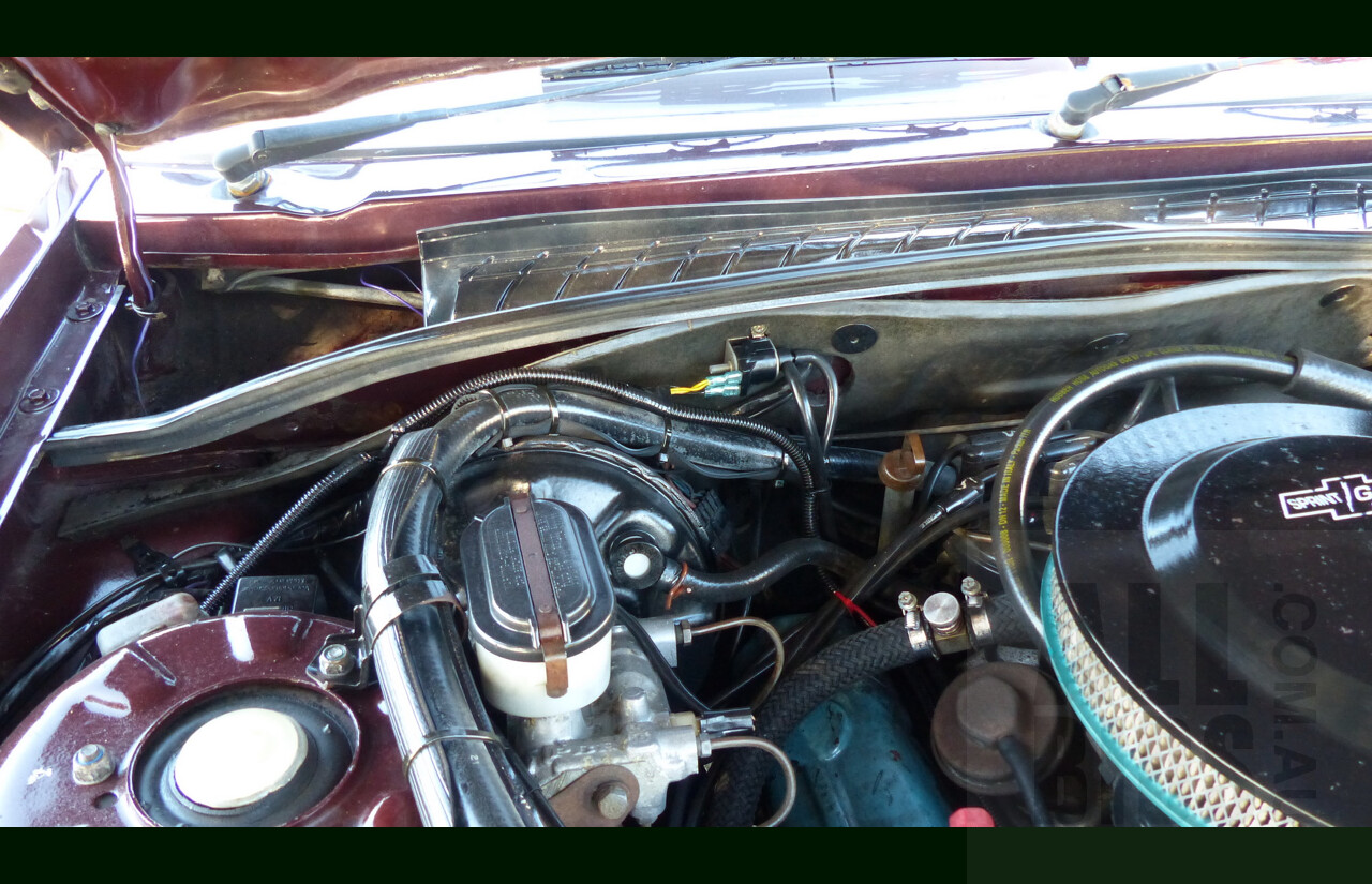 5/1981 Holden Commodore SL/E VC 4d Sedan Dark Carmine Metallic 4.2L V8