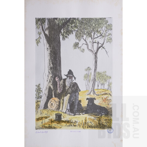 Folio of Lionel Lindsay Facsimile Etchings, each from an edition of 550, each approx 33 x 66 cm