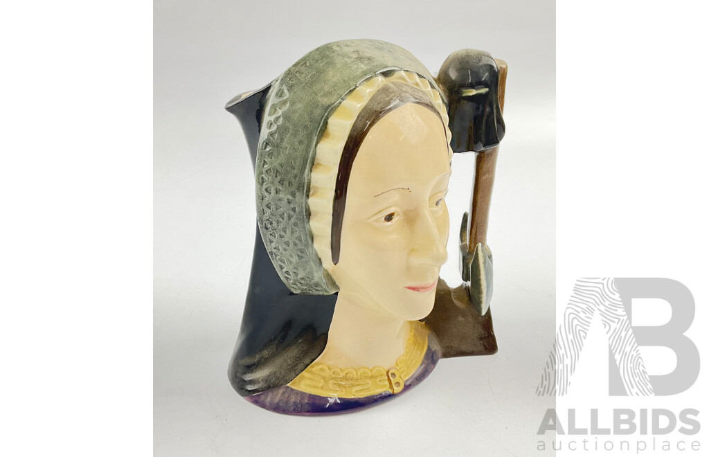 Royal Doulton Porcelain Anne Boleyn Character Jug, D 6644