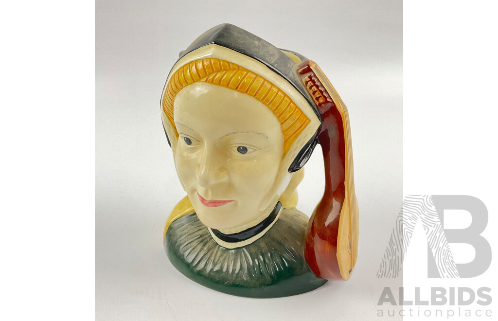 Royal Doulton Porcelain Jane Seymour Character Jug, D 6646