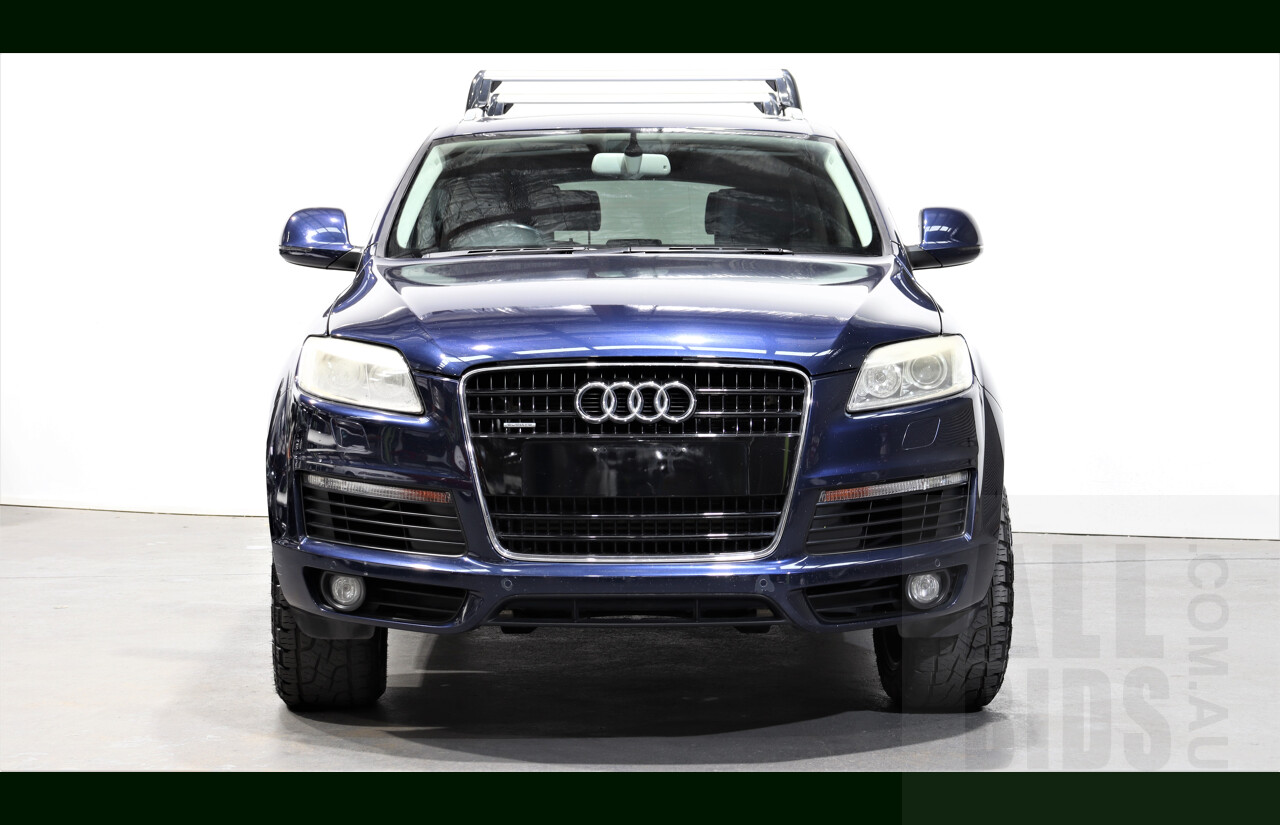 6/2007 Audi Q7 4.2 FSI Quattro 4d Wagon Blue 4.2L V8 - 7 Seater