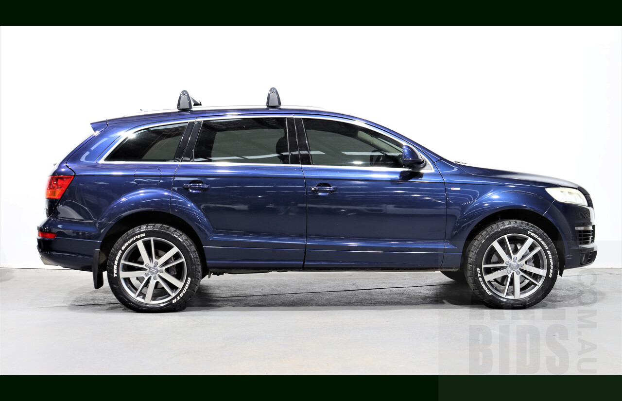 6/2007 Audi Q7 4.2 FSI Quattro 4d Wagon Blue 4.2L V8 - 7 Seater