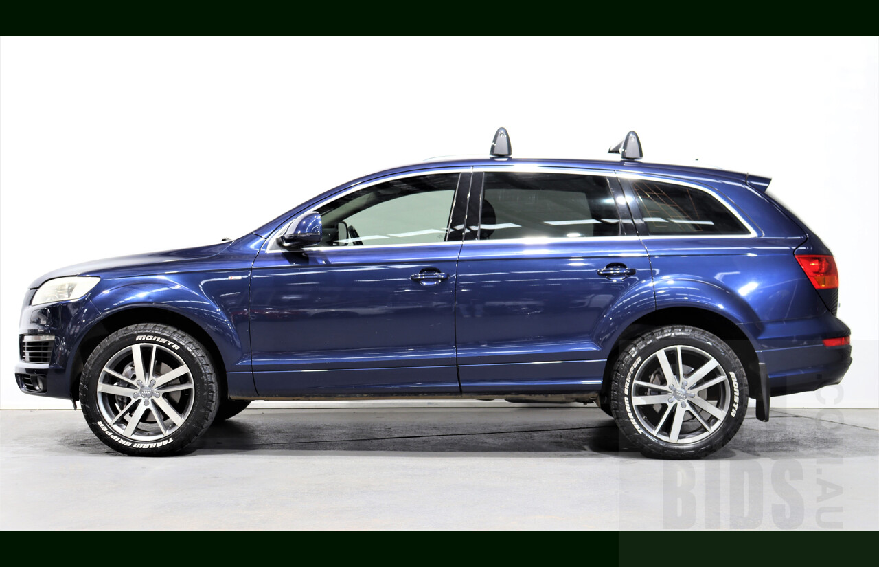 6/2007 Audi Q7 4.2 FSI Quattro 4d Wagon Blue 4.2L V8 - 7 Seater