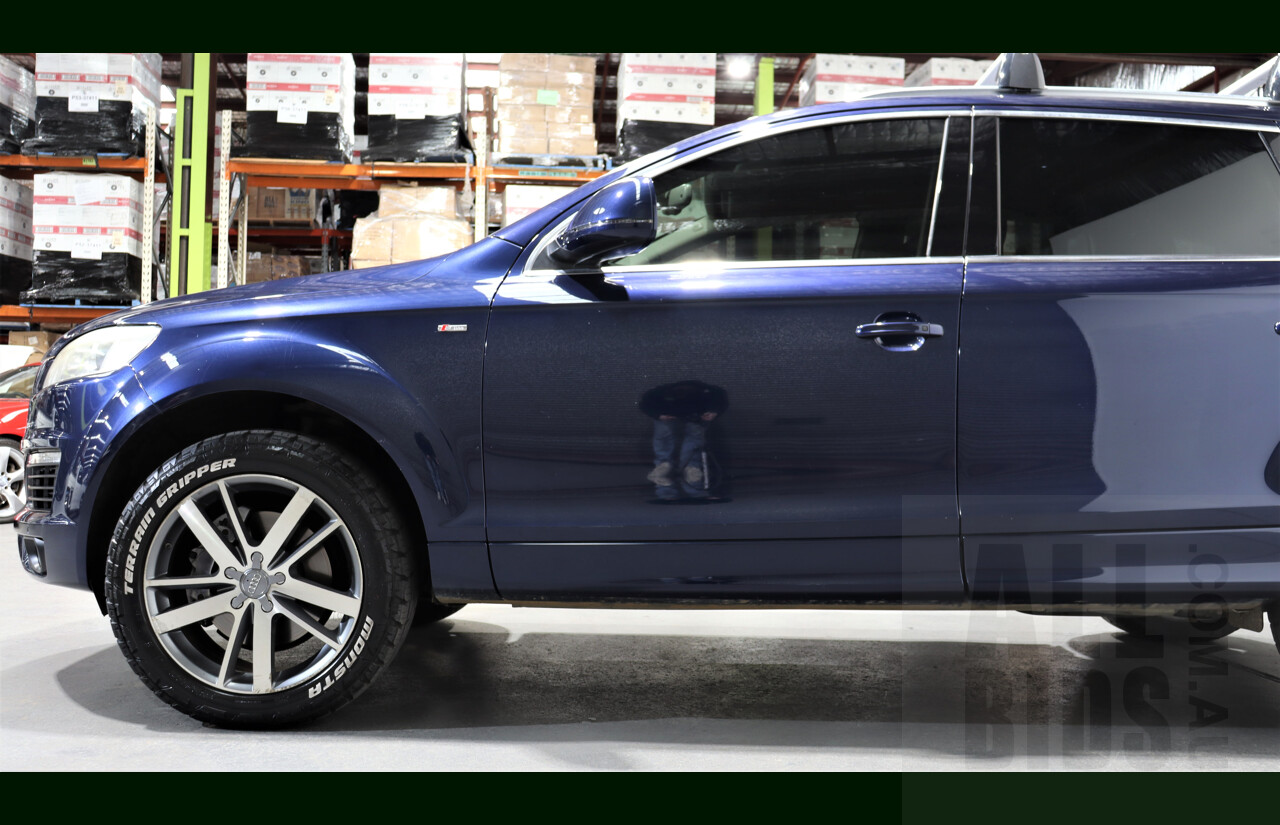 6/2007 Audi Q7 4.2 FSI Quattro 4d Wagon Blue 4.2L V8 - 7 Seater