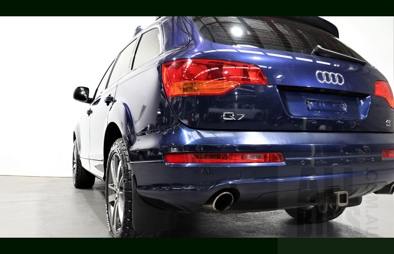 6/2007 Audi Q7 4.2 FSI Quattro 4d Wagon Blue 4.2L V8 - 7 Seater