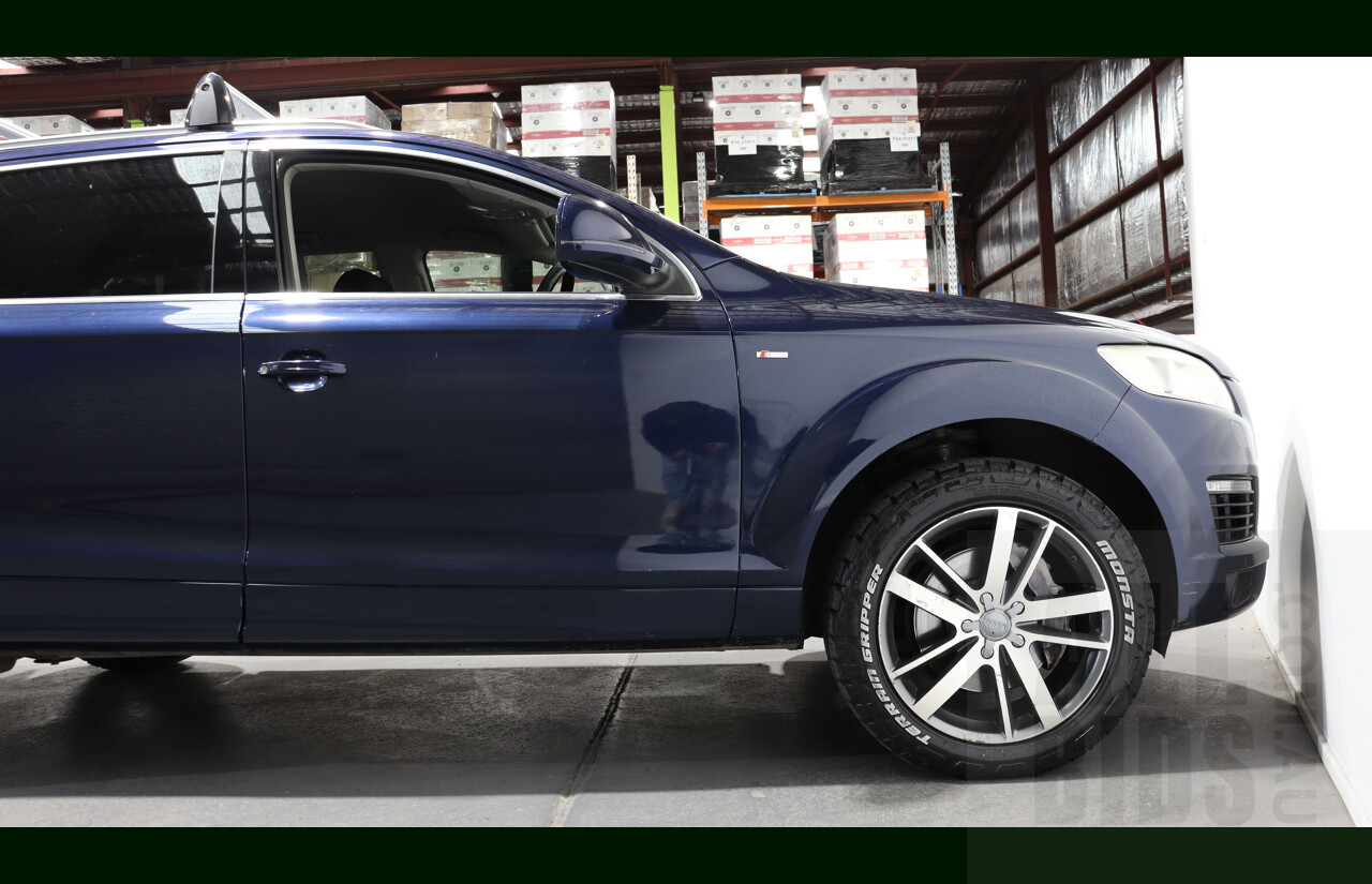 6/2007 Audi Q7 4.2 FSI Quattro 4d Wagon Blue 4.2L V8 - 7 Seater
